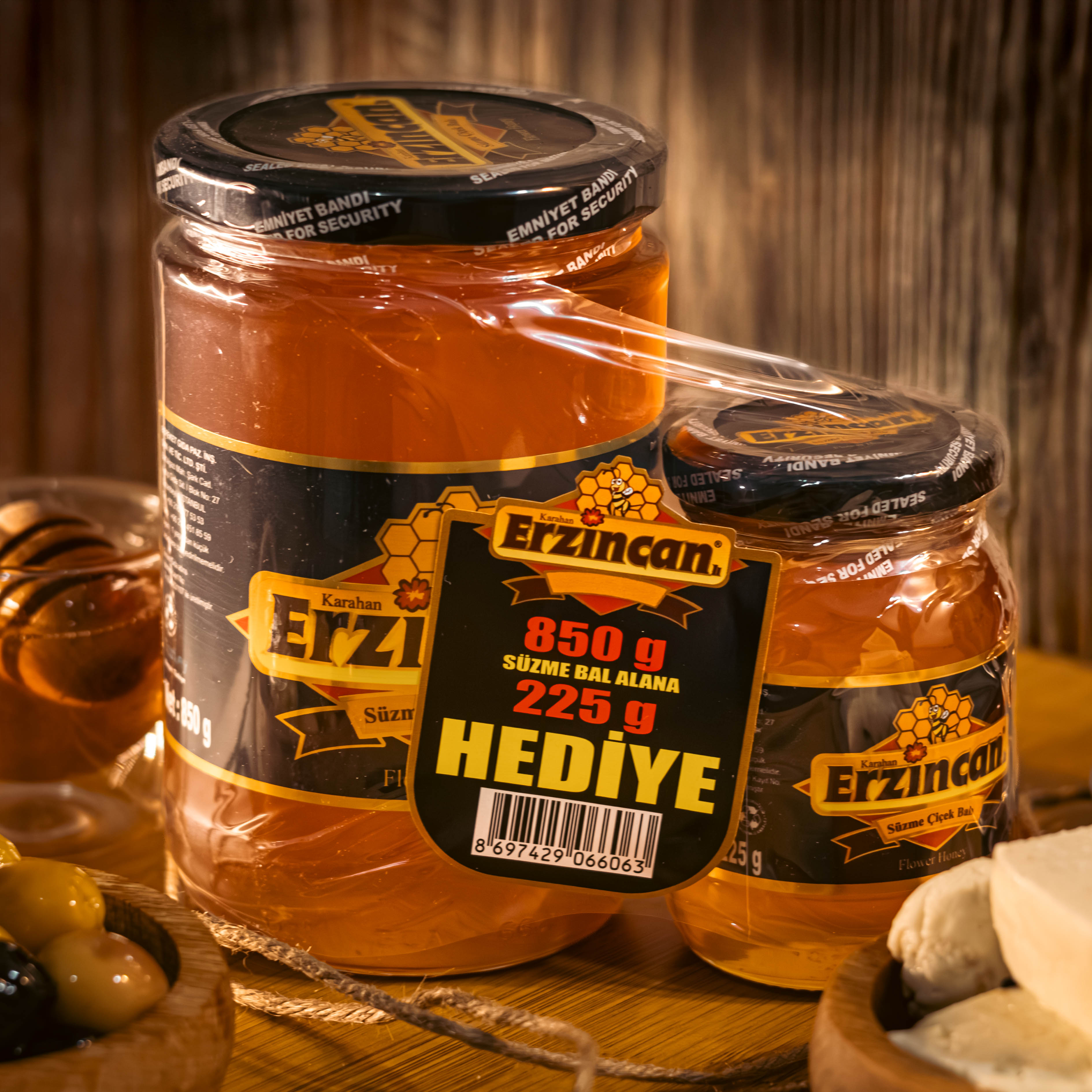 Süzme Çiçek Balı 850Gr (225 Gr Hediyeli)
