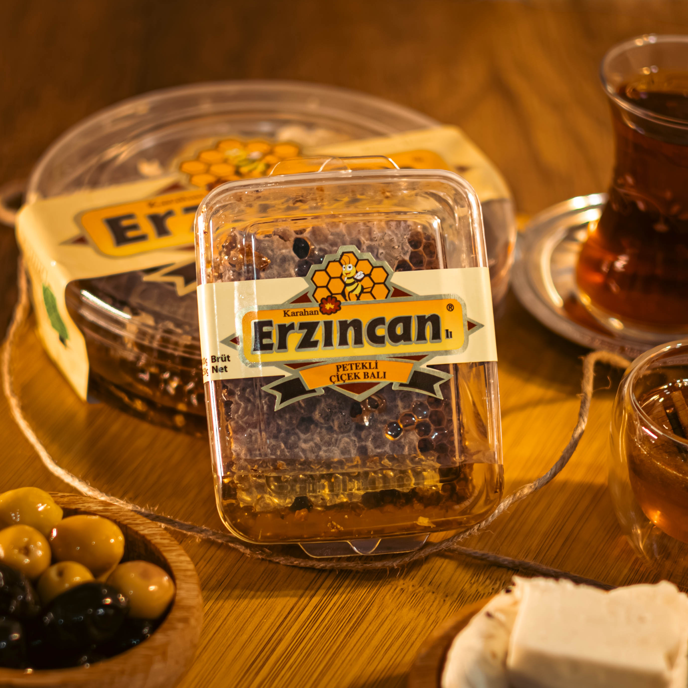 Petekli Çiçek Balı 300 Gr